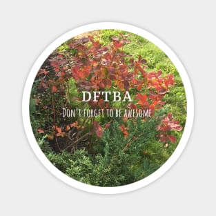 DFTBA fall leaves Magnet